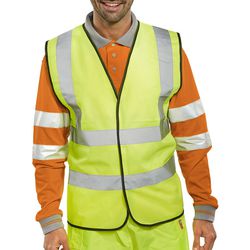 Hesje opvallend hi-vis geel m