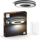 Philips hue being plafondlamp - warm tot koelwit licht - zwart - 1 dimmer switch