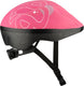 Nijdam junior helm - rosie road - fuchsia zilvergrijs
