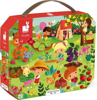 Janod - puzzel - de tuin