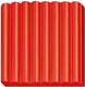 Fimo kids 8030 - ovenhardende boetseerklei - blokje 42 g - rood