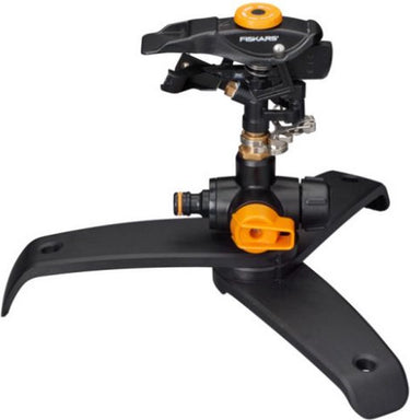 Fiskars sectorsproeier op driepoot voet on off