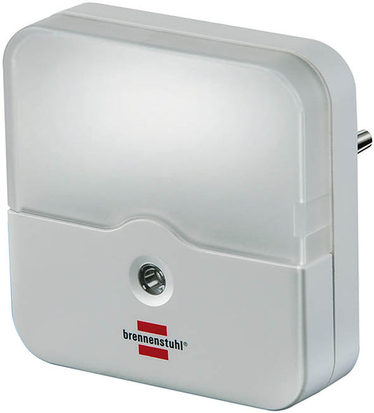 Brennenstuhl vierkant led-ori euml;ntatielicht nachtlicht met schemersensor wit