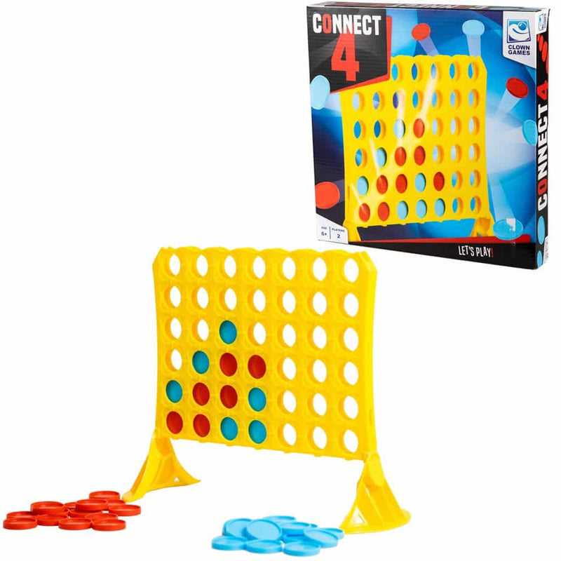 Load image into Gallery viewer, Van der meulen clown games connect4 bordspel
