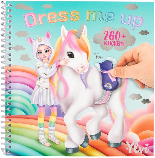 Merkloos sans marque ylvi dress me up stickerboek (6558941)