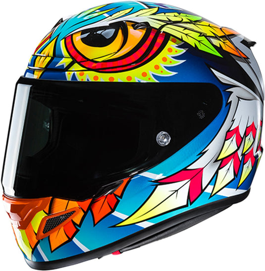 Hjc rpha 12 spasso blauw wit integraalhelm - maat l - helm