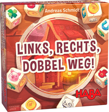 Haba - spel links, rechts, dobbel weg!
