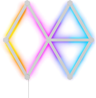 Nanoleaf lines 60 degrees starterkit - slimme verlichting - 9 led rgb lichtbalken - siri, google