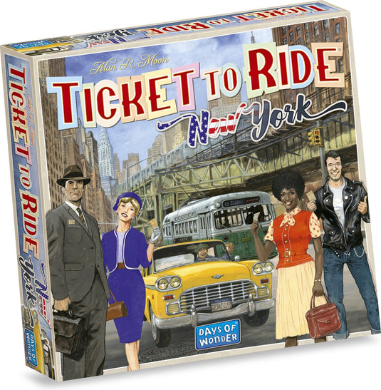 Days of wonder ticket to ride new york bordspel