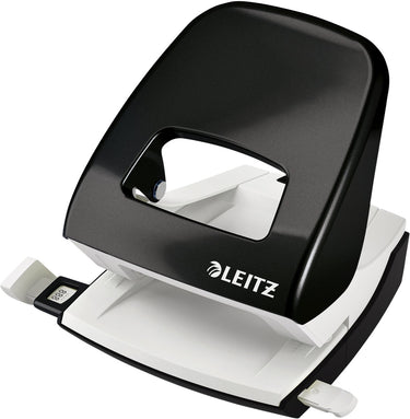 Leitz ne nexxt wow perforator - 2-gaats - perforeert tot 30 vel - ideaal voor thuiskantoor thuiswerkplek - zwart