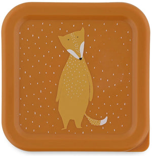 Trixie set van 3 snackdoosjes – mr. fox – 3-delige snackbox – makkelijk te openen – ideaal voor kinderen