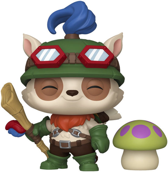 Funko league of legends teemo with mushroom vinylfiguur 1138 unisex pop! - neutraal - standard