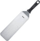 Westmark grillspatel, gebogen, flexibel, gesloten, lemmet: 9,5 x 27,5 cm, lengte: 43 cm, rvs kunststof, master line, zwart zilver, 13422270