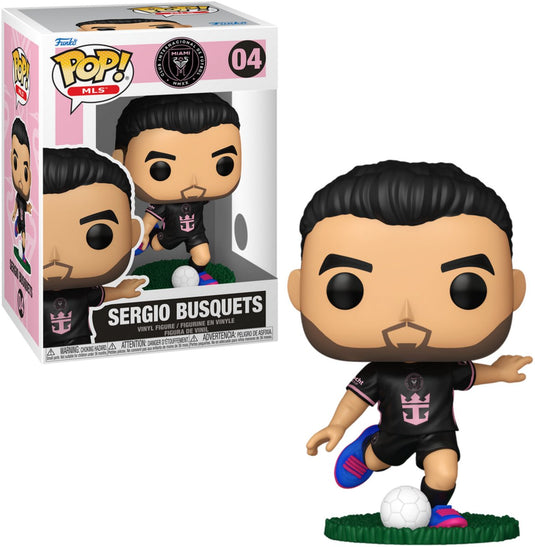 Funko pop mls: inter miami - sergio busquets pop