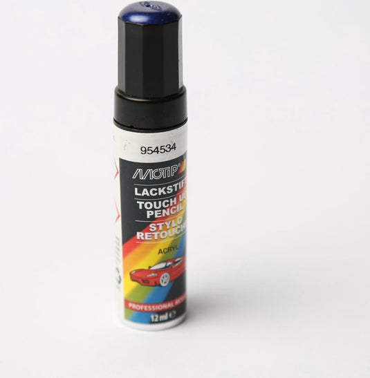 Motip 954534 - auto lakstift - blauw metallic - 12 ml