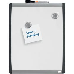 Nobo bord dry-erase+gebogen -frame 355x280 mm