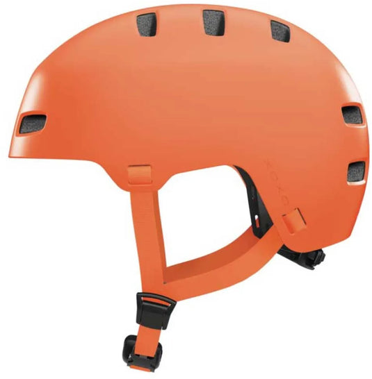 Abus fietshelm xoxo mono orange m - 54-58 cm - oranje - geschikt voor gebruik op elektrische fietsen - stadsfietsen - 400 g