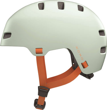 Abus fietshelm xoxo mint green l - 57-61 cm - lichtgroen - geschikt voor gebruik op elektrische fietsen - stadsfietsen - 440 g