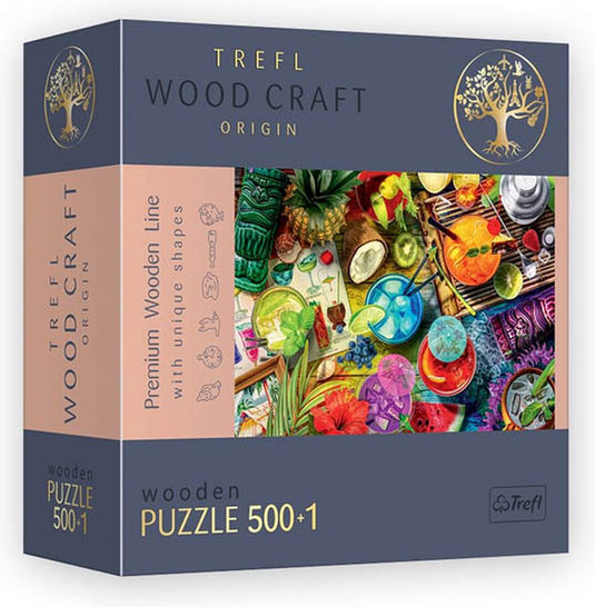 Trefl legpuzzel colorful cocktails 500 stukjes karton.