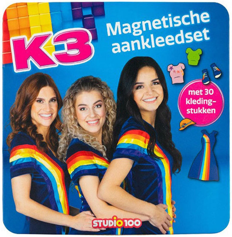 Load image into Gallery viewer, K3 magnetisch aankleed reisspel
