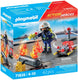 Playmobil action heroes brandweerman met waterpomp - 71826