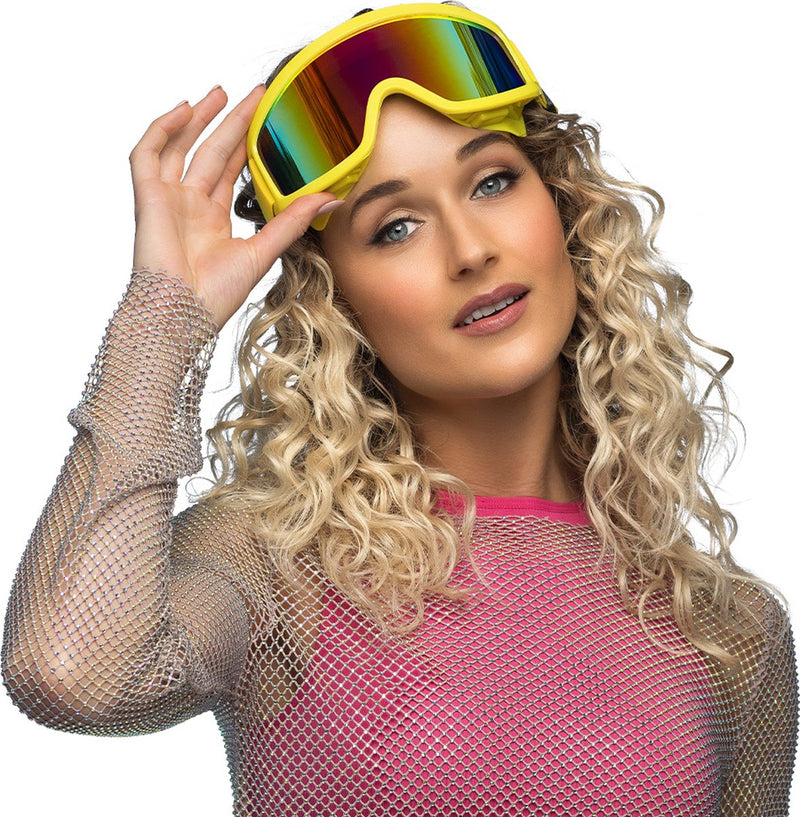 Load image into Gallery viewer, Boland party skibril neon geel
