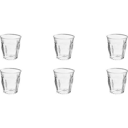 Duralex glas picardie 90ml 6 stuks