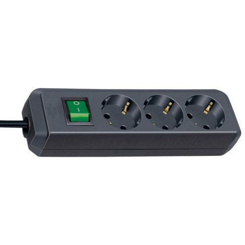 Brennenstuhl stekkerdoos eco-line bn3021 zwart