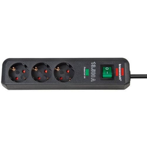 Brennenstuhl stekkerdoos eco-line bn3017 zwart