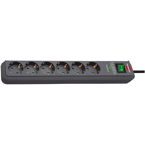 Stekkerdoos brennenstuhl eco-line bn3073 zwart