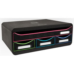 Ladekastje exacompta 319914d black office zwart