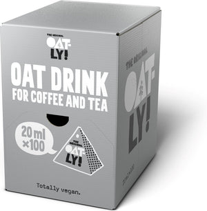 Oatly! oatly haverdrank cups voor koffie en thee - 100x 20 ml