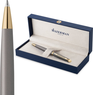 Waterman hémisphère balpen | de subtiele versie | steengrijs | medium punt | met geschenkdoos