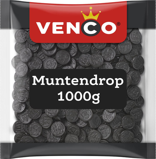 Venco muntendrop - muntdrop - zoete drop - 1000g