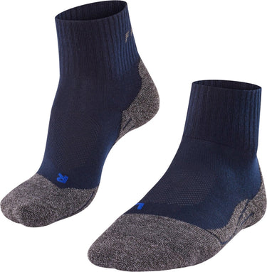 Falke tk2 cool short anti-blaar dik lyocell functioneel materiaal wandelsokken heren blauw - maat 44-45