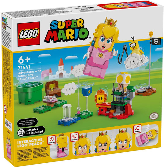 Lego super mario™ - avonturen met interactieve peach™ - 71441