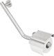 Tiger boston - comfort safety - handgreep - wandbeugel met wc rolhouder - links - rvs geborsteld