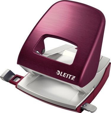 Leitz perforator style new nexxt rood 2-gaats 30 vel