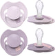 Difrax lovi fopspeen dynamisch - prime - 18+ maanden - lichtroze paars - 2 stuks