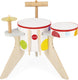 Janod - confetti - drumstel - voor kleine muzikanten