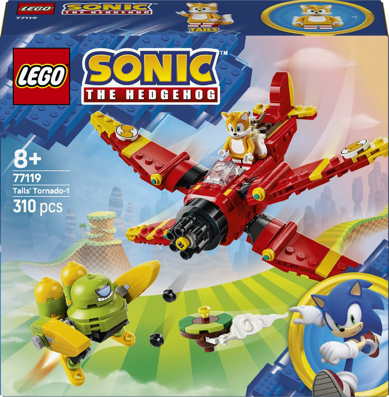 Load image into Gallery viewer, Lego sonic the hedgehog 77119 tails en zijn tornado-1
