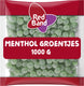 Red band menthol groentjes snoep - keelverfrissing - 1000g