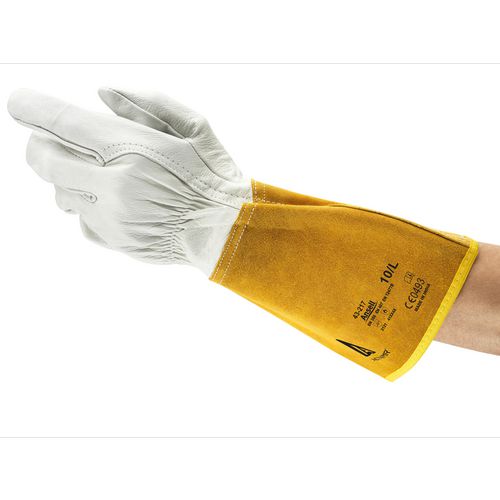 Veiligheidshandschoenen ansell 43217100 maat 10 wit pak van 6 paar