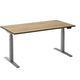 Zit-sta-bureau ceha ade2plhl188q9006ro robson-bruin melamine, metaal