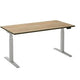 Zit-sta-bureau ceha ade2plhl208q9016ro robson-bruin melamine, metaal