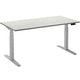 Zit-sta-bureau ceha ade2plhl128q9016w wit melamine, metaal