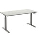 Zit-sta-bureau ceha ade2plhl189q9006w wit melamine, metaal