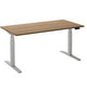 Zit-sta-bureau ceha ade2plhl189q9016ret eiken tabak melamine, metaal