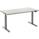 Zit-sta-bureau ceha ade2plme148q9006w wit melamine, metaal