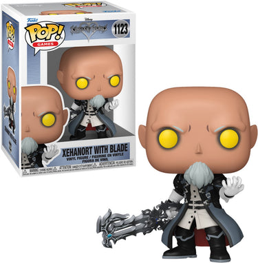 Funko kingdom hearts pop! games vinyl figure xehonort w blade 9 cm